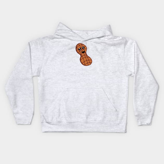 Peanut Buddy Kids Hoodie by traditionation